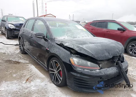 2017 Volkswagen Golf Gti Autobahn 4-Door/S 4-Door/Se 4-Door/Sport from USA, damaged, VIN 3VW447AU6HM033574